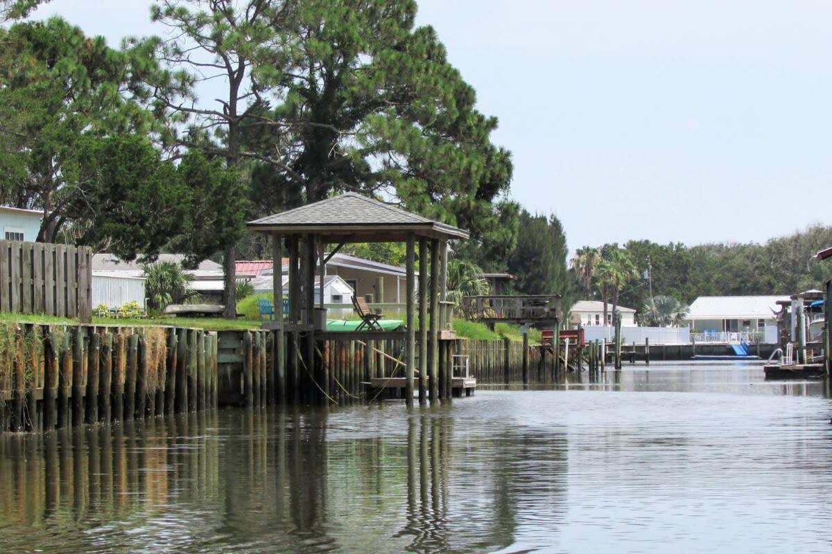 Canal Home Dock Walk To Beach Kayaks Sup Fishing Сент-Огастин Экстерьер фото